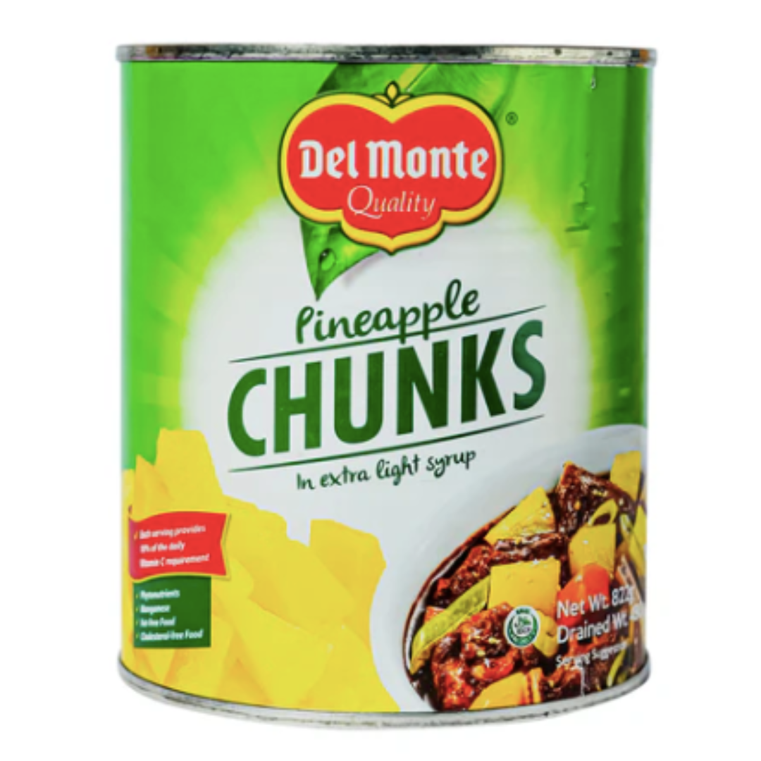 Del Monte Pineapple Chunks 822g