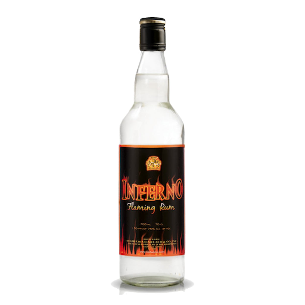 Inferno Flaming Rum 700ml 75% ABV