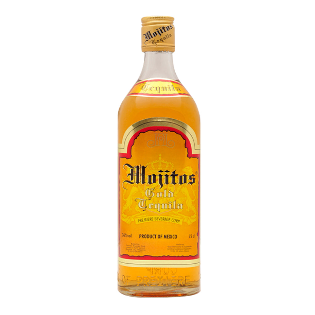 Mojitos Tequila Gold 750ml 36% ABV