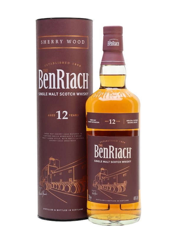 BenRiach 12YO Sherry Wood 700ml