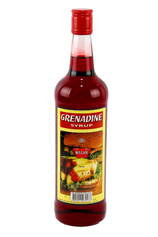 Walsh Grenadine Syrup 750ml