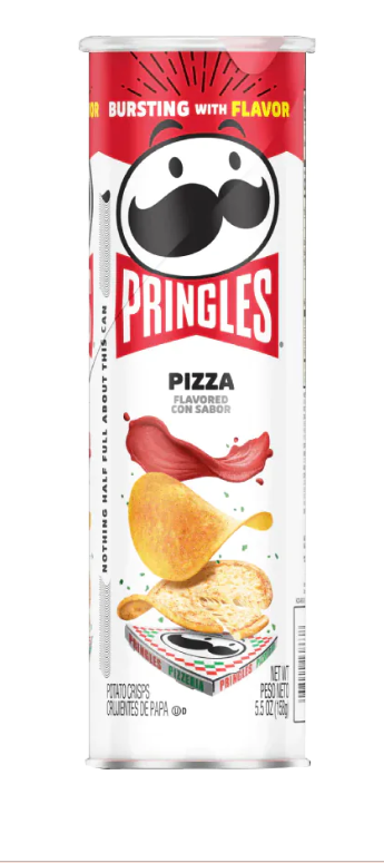 Pringles Potato Crisps - Pizza Flavour