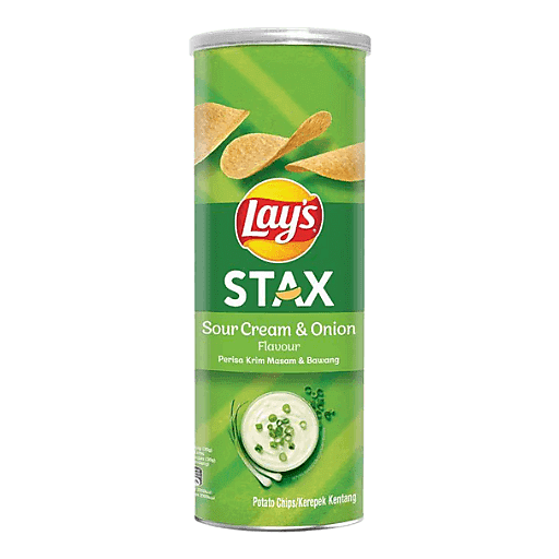 Lay's Stax Sour Cream and Onion 135g