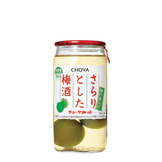 Choya Sarari Light Cup W/ Ume Fruit 160ml