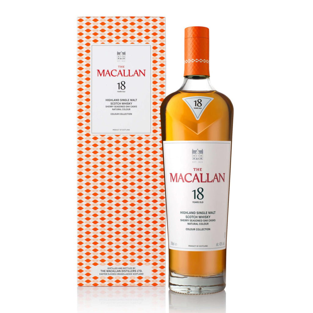 The Macallan 18YO Sherry Cask Colour Collection 700ml – Henry's 
