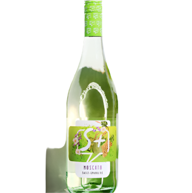 Vino Bianco Frizzante Dolce Moscato Rubicone 750ml