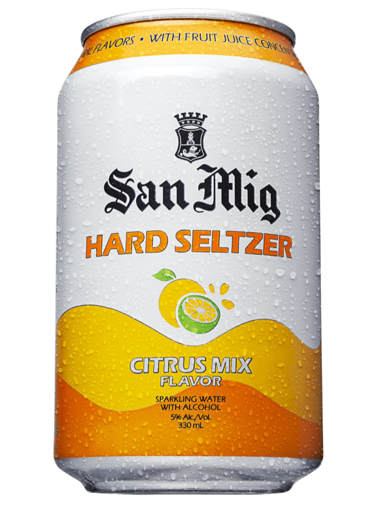 San miguel Hard Seltzer Citrus Can