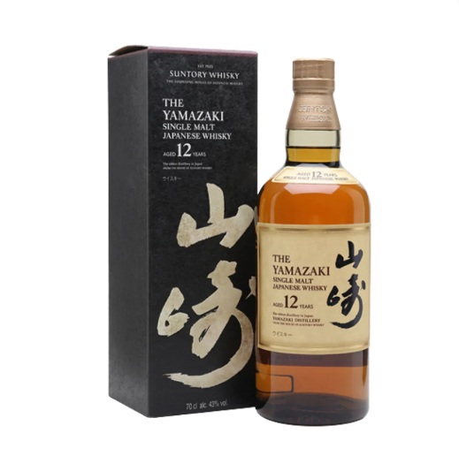 The Yamazaki Single Malt Japanese Whisky 12YO 70CL