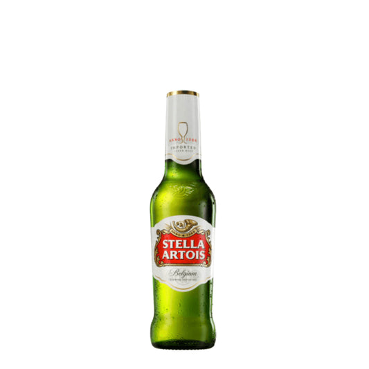 Stella Artois Beer bottle 330ml 4.8% ABV