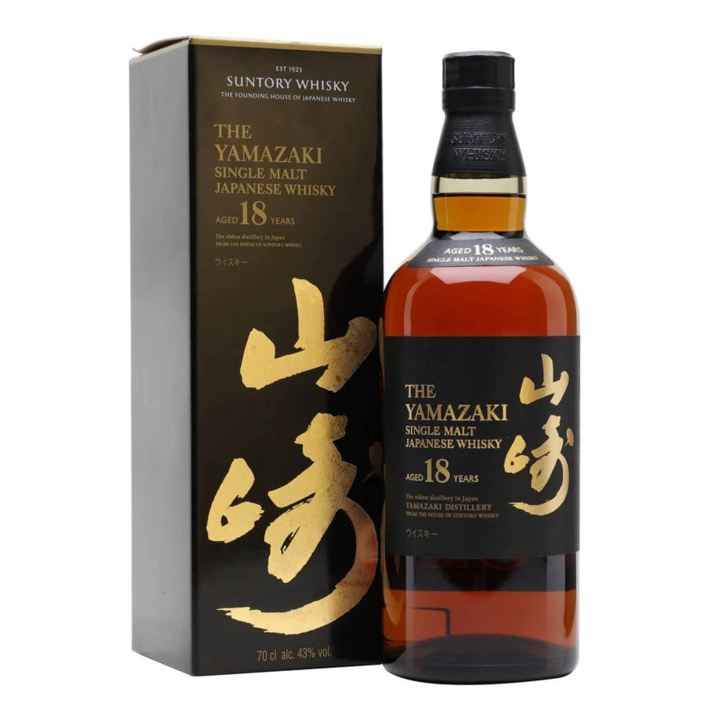 The Yamazaki 18YO Single Malt Japanese Whisky 700ml