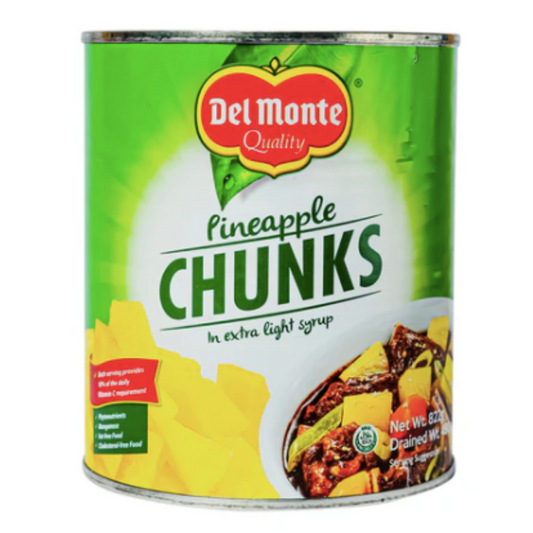 Del Monte Pineapple Chunks 822g