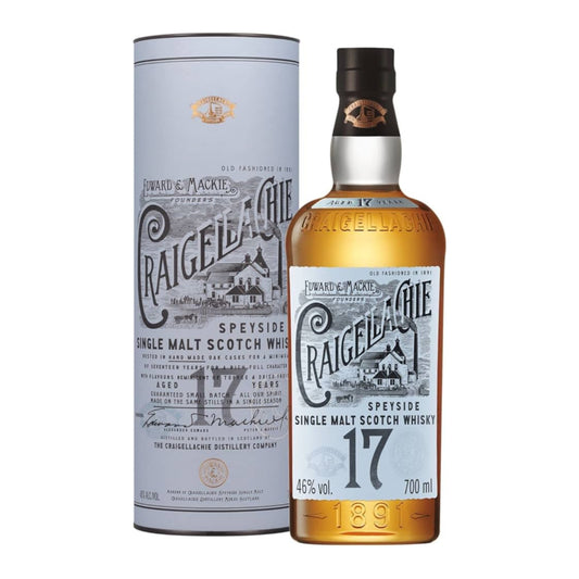 Craigellachie 17YO Speyside Scotch Whisky 700ml