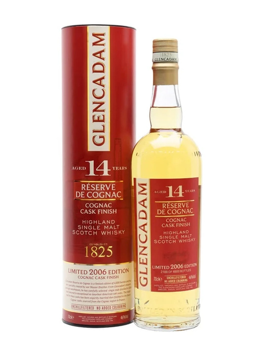 Glencadam 14YO Reserve de Cognac 700mL