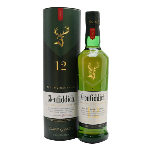Glenfiddich 12YO Single Malt Whiskey 700ml
