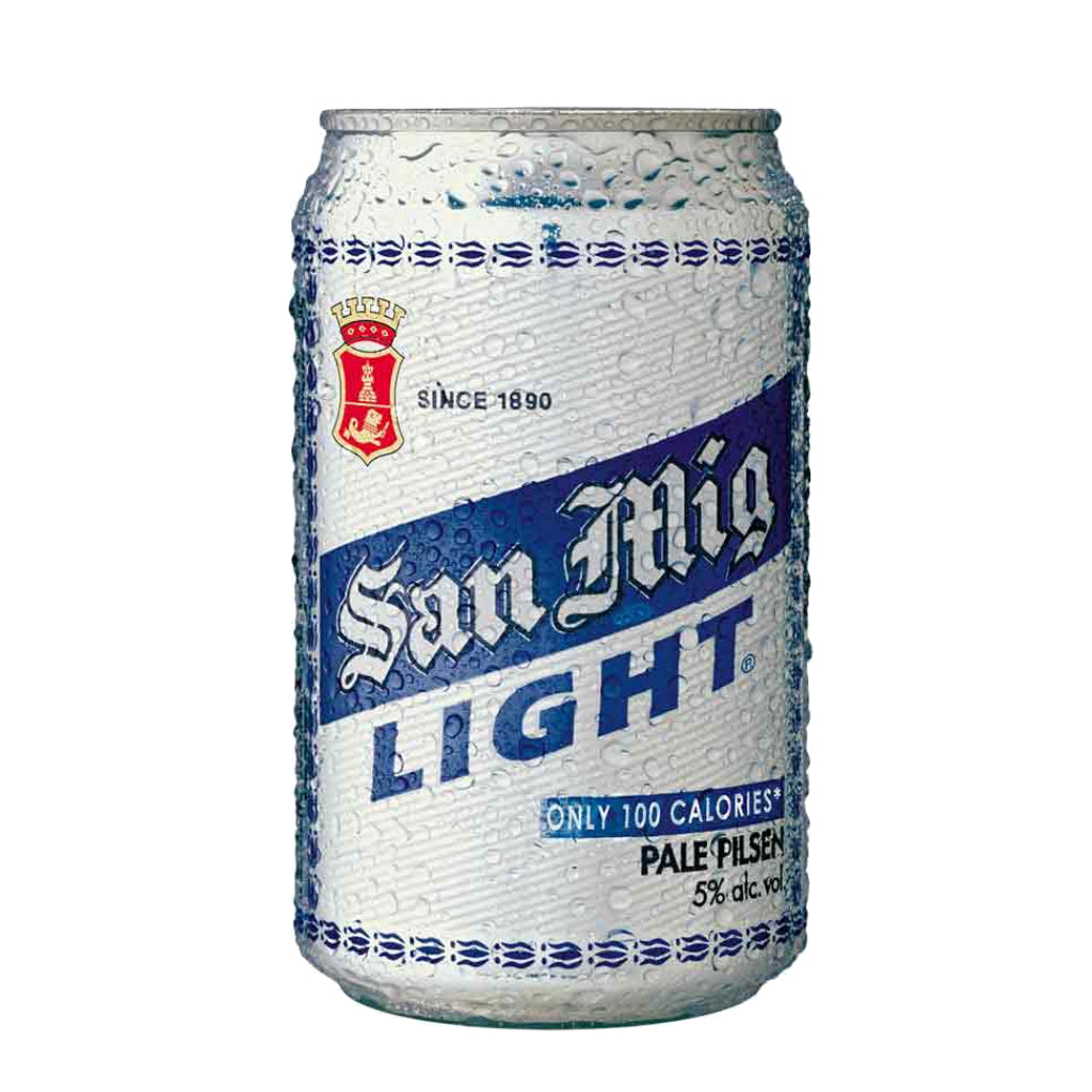 San Miguel Light Beer 330ml Can