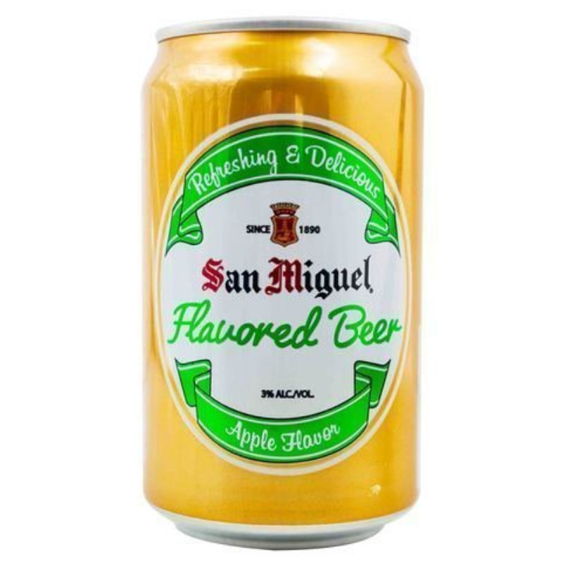 San Miguel Flavoured Beer Apple 330ml can