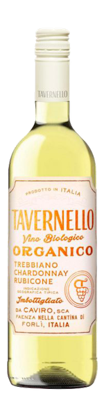 Tavernello Organic Trebbiano Chardonnay Rubicone 750ml