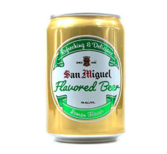 San Miguel Flavoured Beer Lemon 330ml can