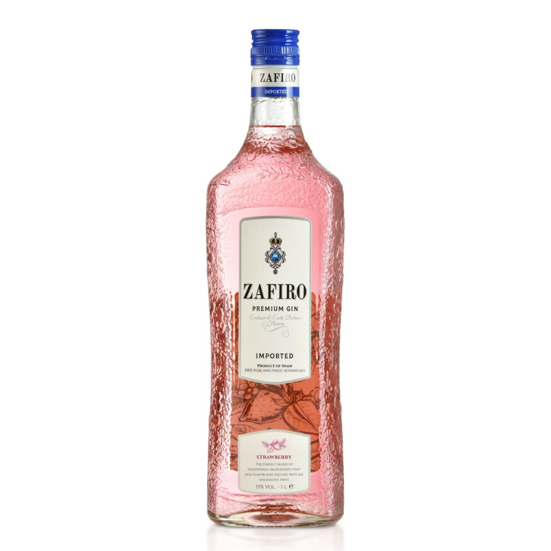 Zafiro Pink Strawberry Gin 1L