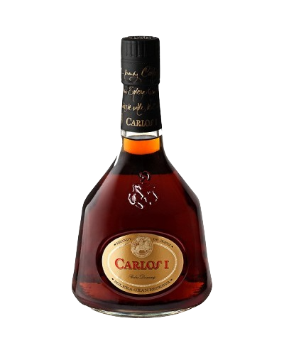 Carlos I Brandy de Jerez 1L 38% 90s bottle