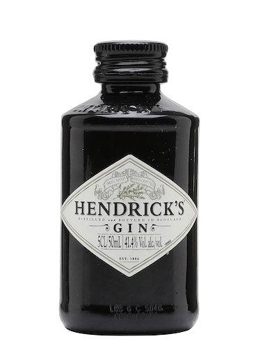 Hendrick's Gin 50ml Miniature Glass bottle