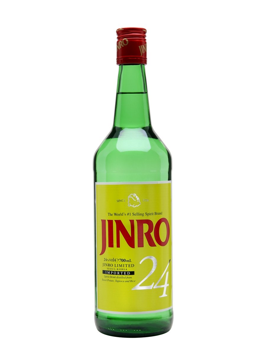 Jinro 24 Soju 750ml 24% ABV